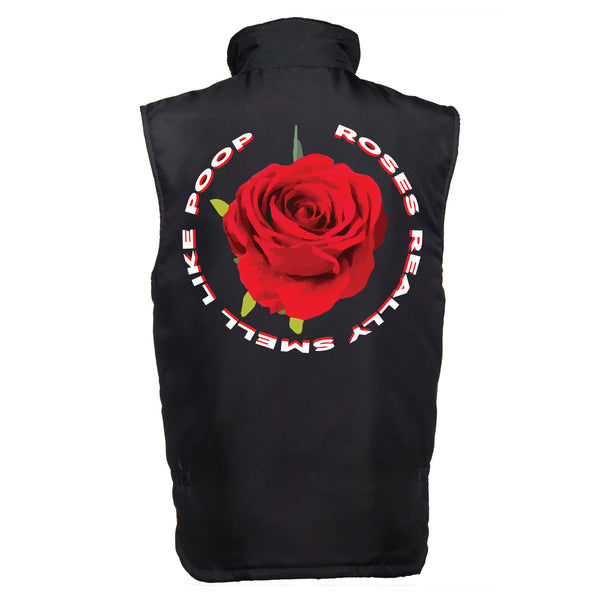 Domino Roses, topattu työliivip