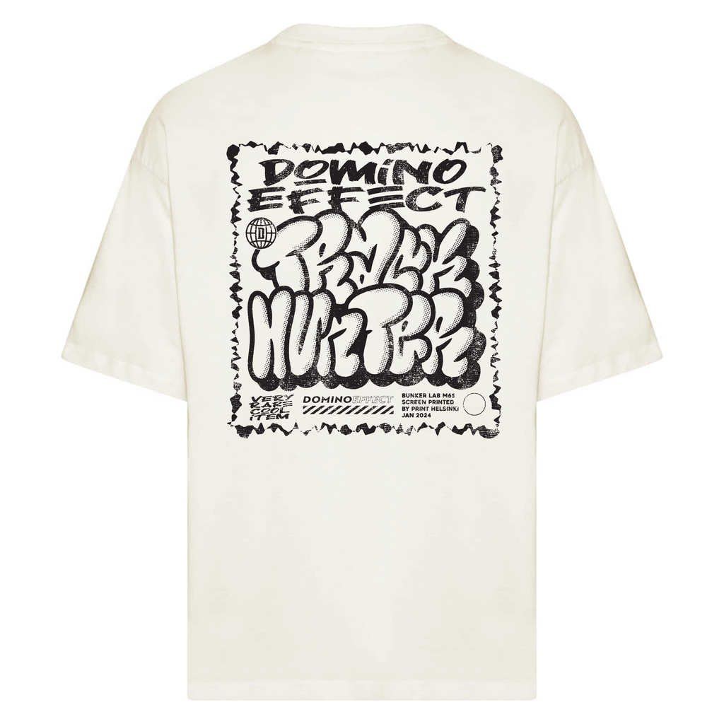 TRACKHUNGER BOX FIT T-paita, Valkoinen