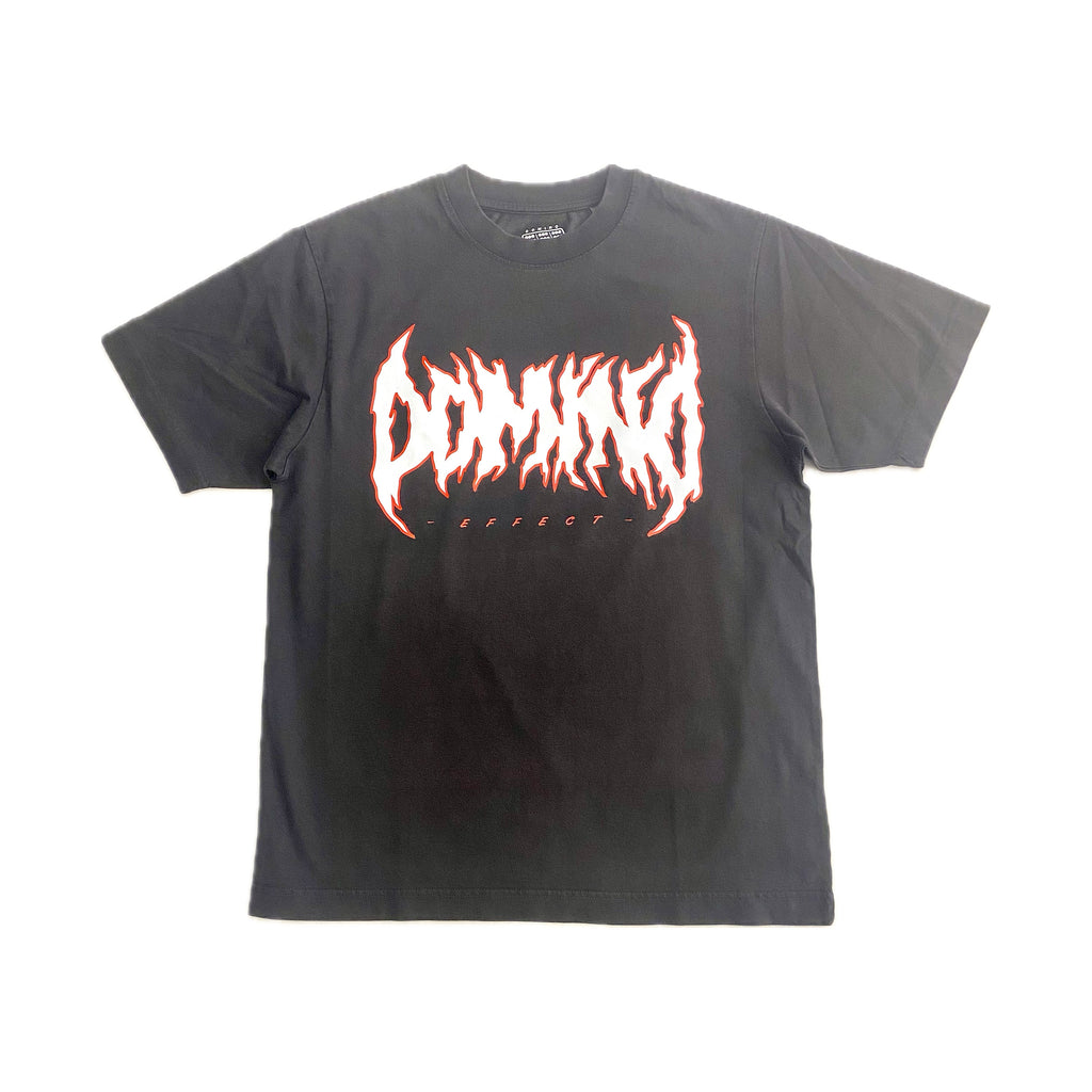 666 T-shirt, Washed Black