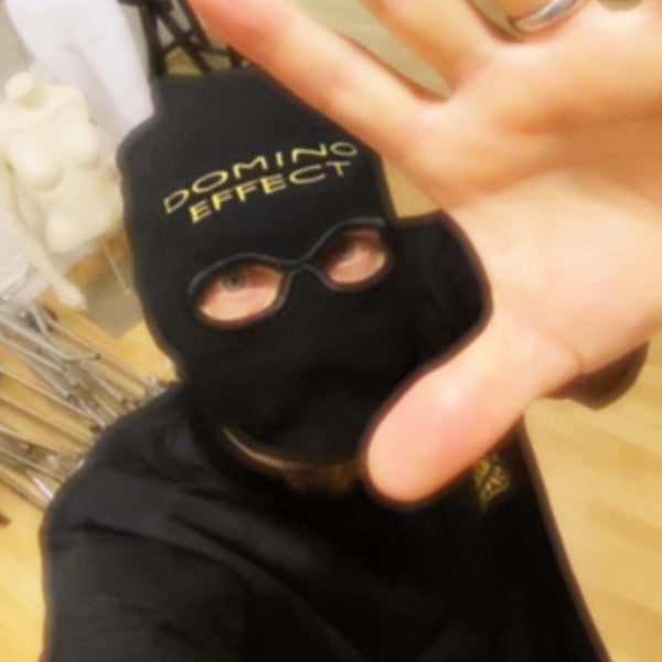 Logo T-paita, Musta / keltainen printti