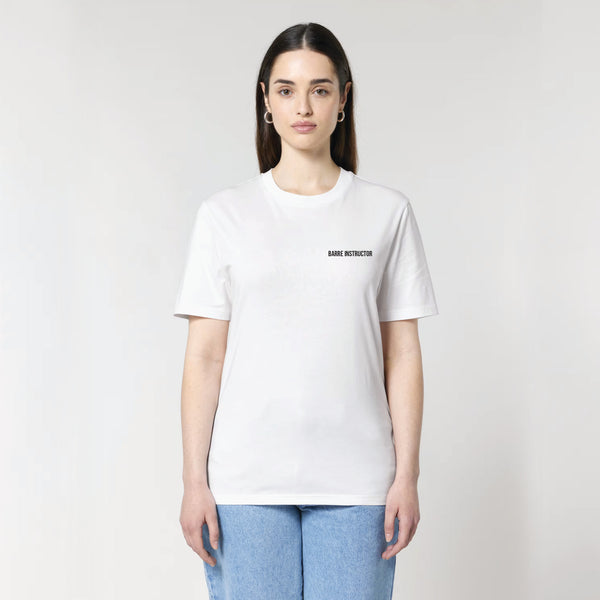 Barre Academy Unisex T-paita, Valkoinen