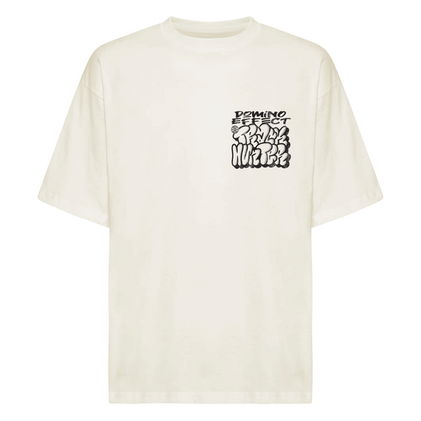 TRACKHUNGER BOX FIT T-paita, Valkoinen