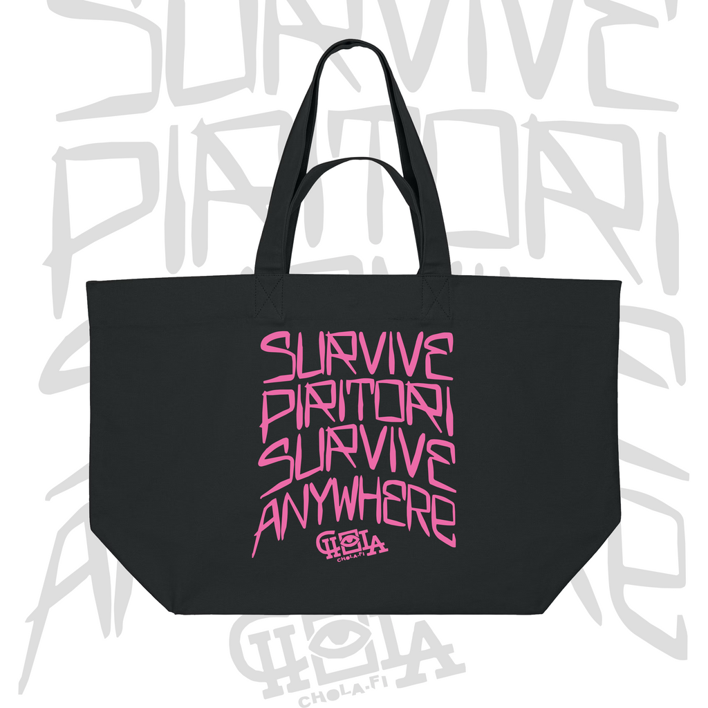Chola Maxi Tote, Black