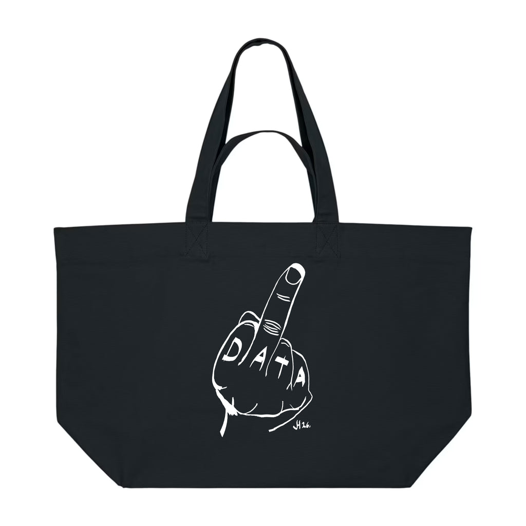 Data Centteri Maxi Tote, musta