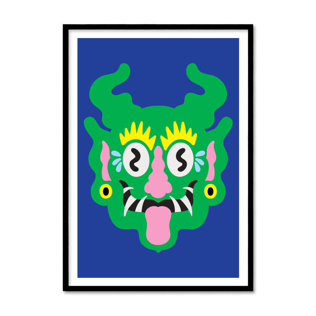 DEVIL MASK GREEN
