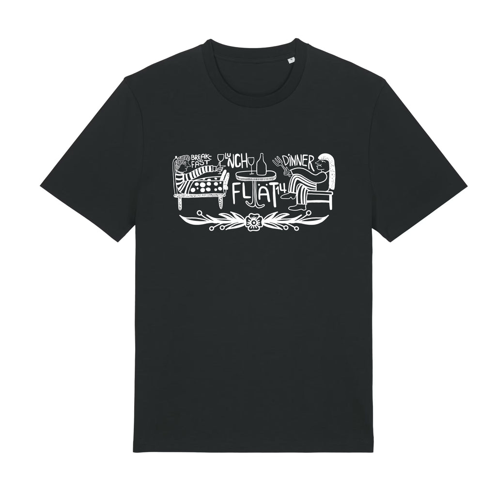 Flät14 T-paita, musta