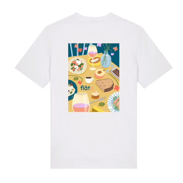 Flät14 T-paita, valkoinen