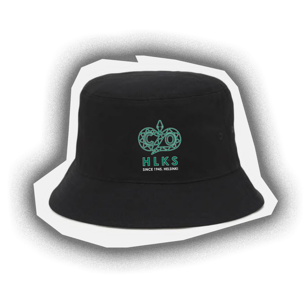 HLKS Bucket hat, Black