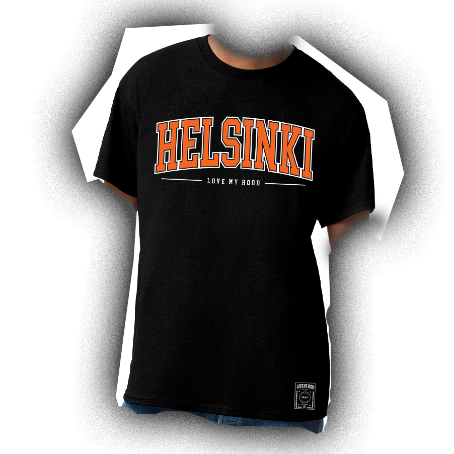 Love My Hoods T-paita, musta