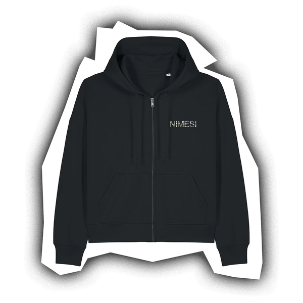 KMDance Naisten Zip Huppari, Musta