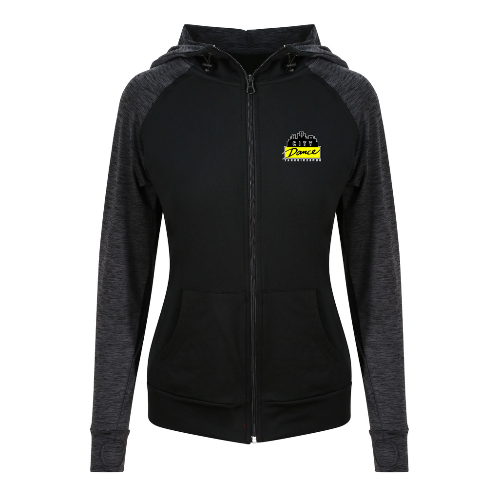 Citydance Naisten Sport Zip Huppari