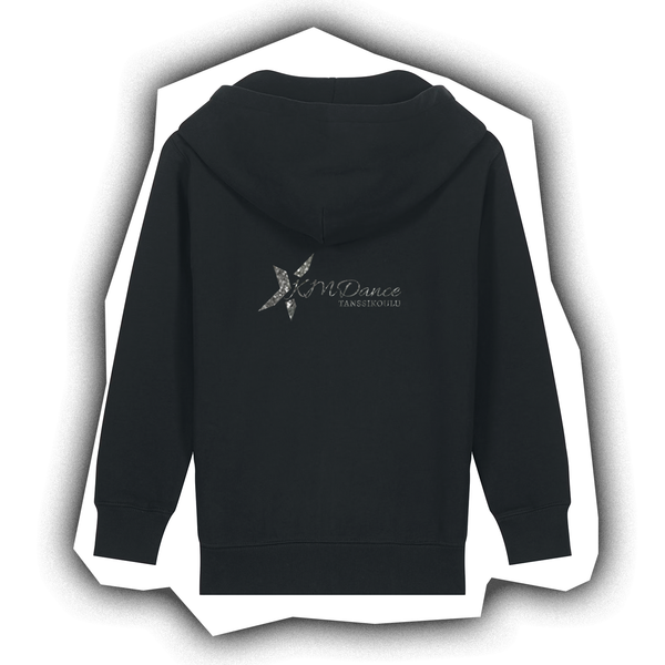 KMDance Lasten Zip Huppari, musta