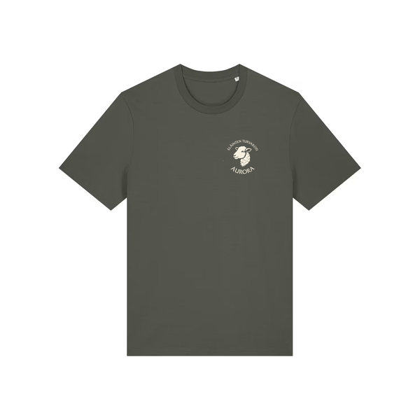Aurora Kukkalammas T-paita, Khaki