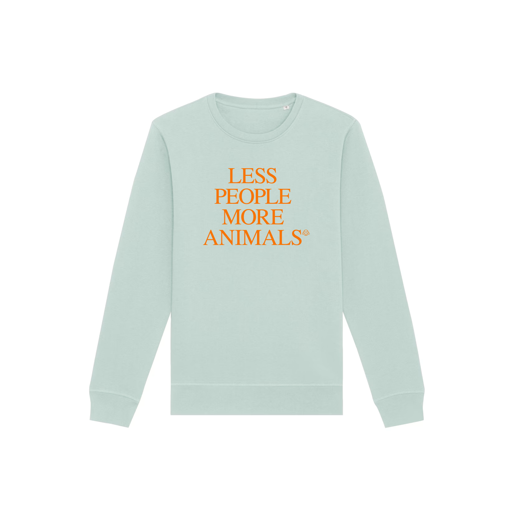 Less People More Animals College, Caribbean Blue