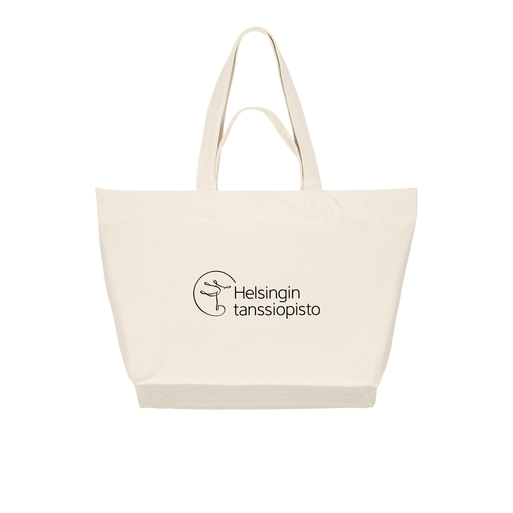 Helsingin tanssiopisto Maxi Tote, Luonnonvalkoinen