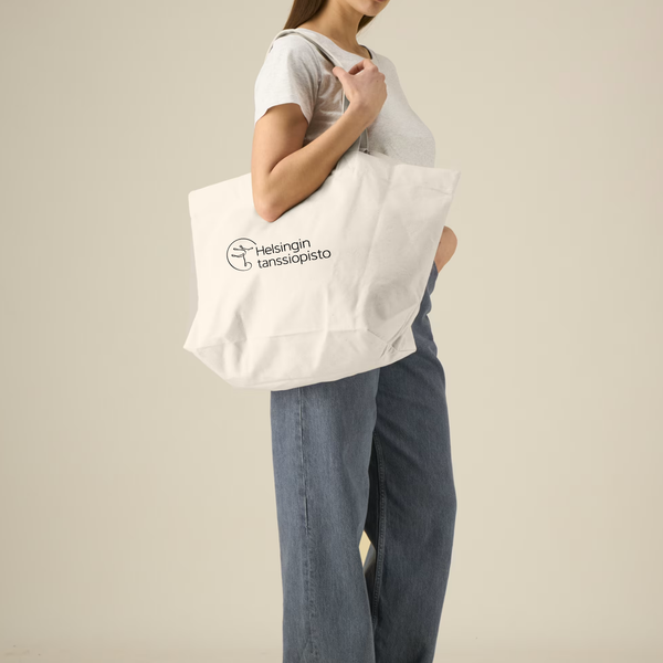 Helsingin tanssiopisto Maxi Tote, Luonnonvalkoinen