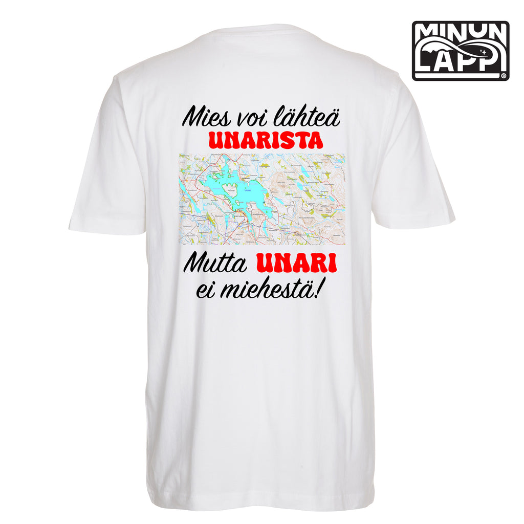 Minun Lappi "UNARI" T-paita, Valkoinen