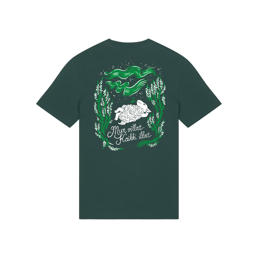 Aurora Mun Villat T-paita, Glazed Green