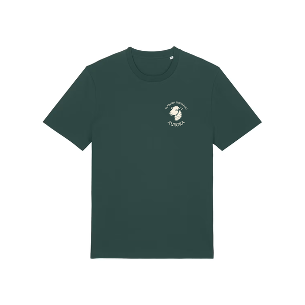 Aurora Mun Villat T-paita, Glazed Green