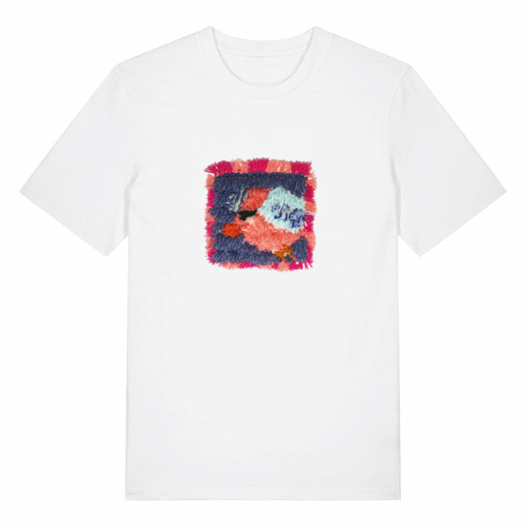 Steamed  T-paita, White