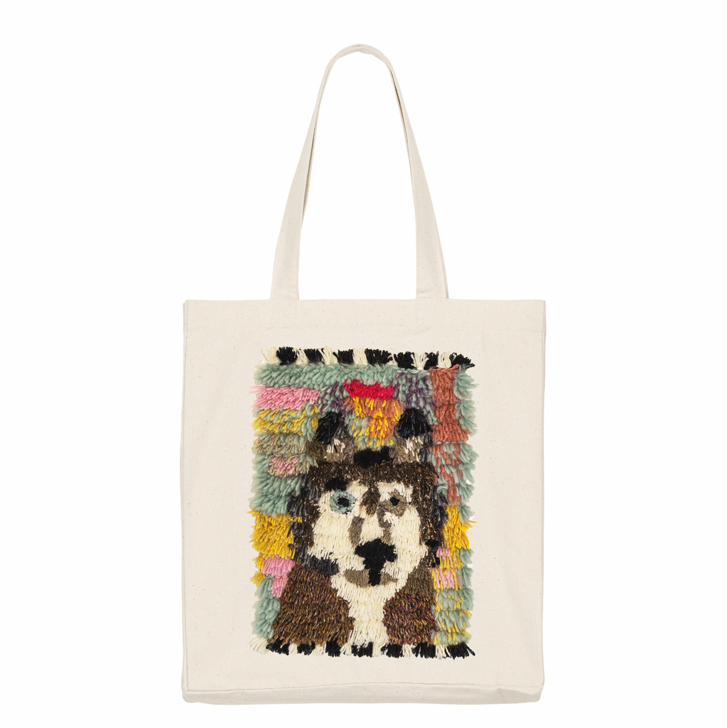 Blue eyed TOTEBAG, natural