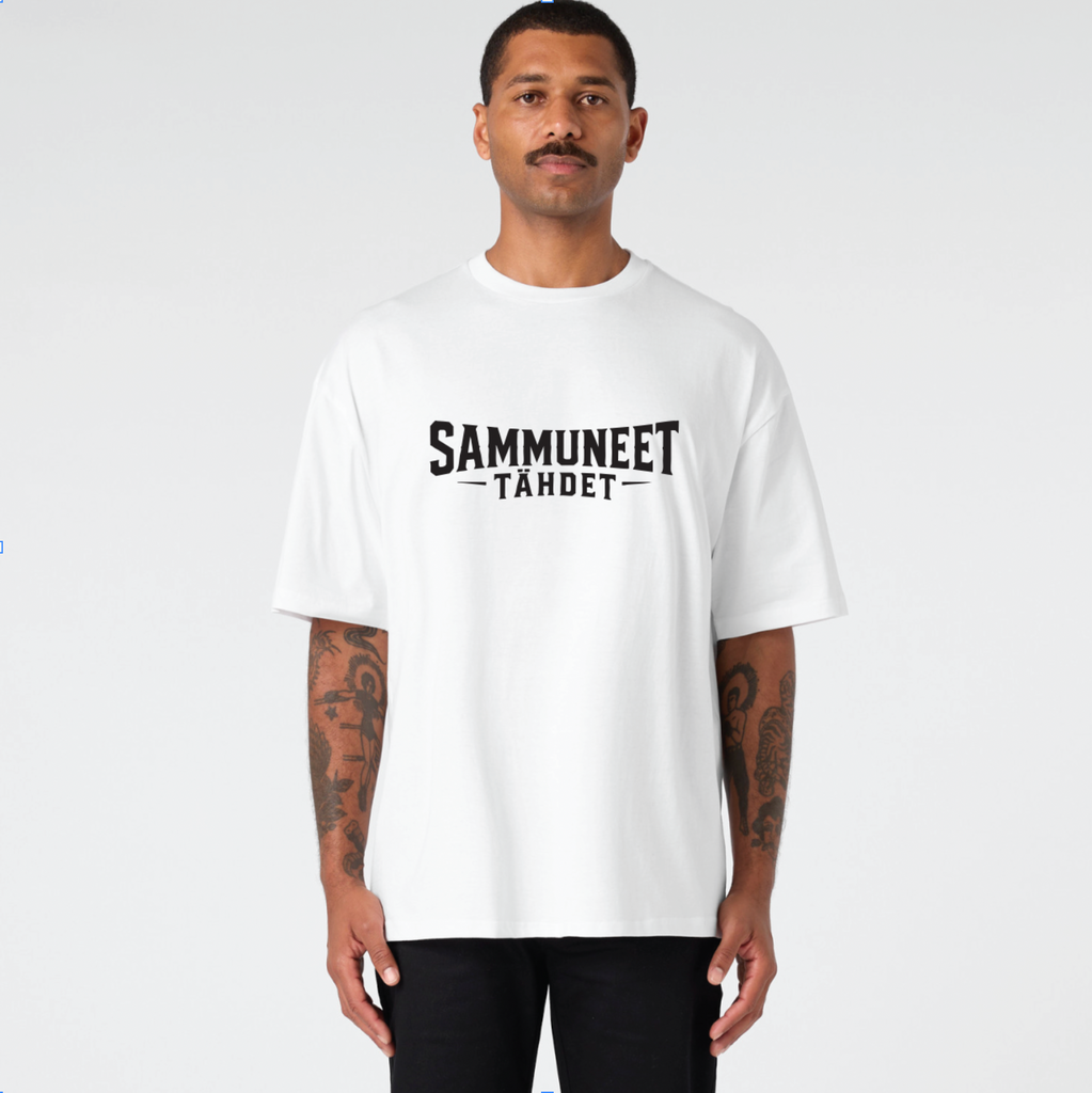 Sammuneet Tähdet Tee, White