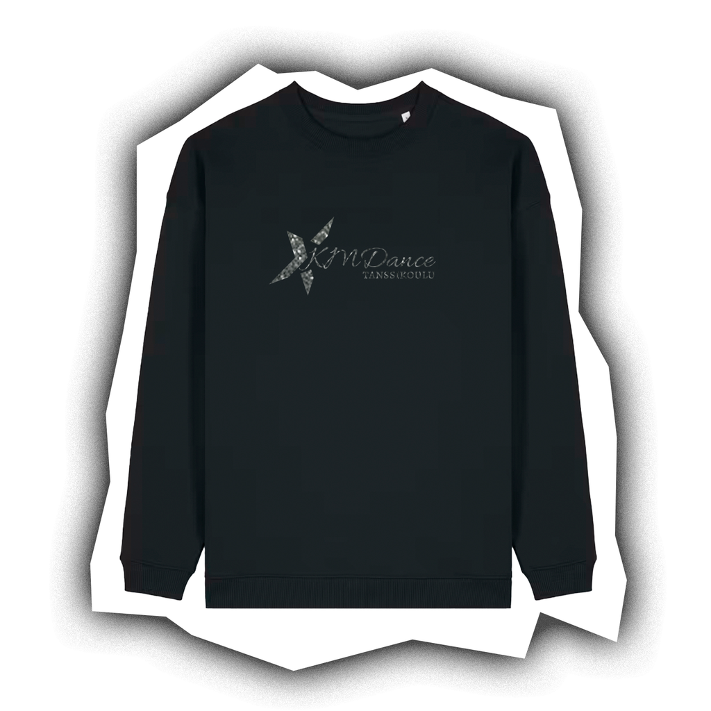 KMDance Oversized women's sweatshirt, Black