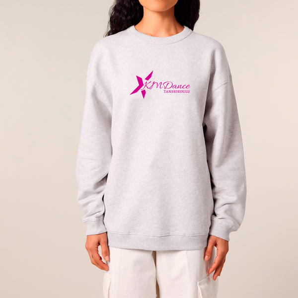 KMDance Oversized women's sweatshirt, Cool Grey
