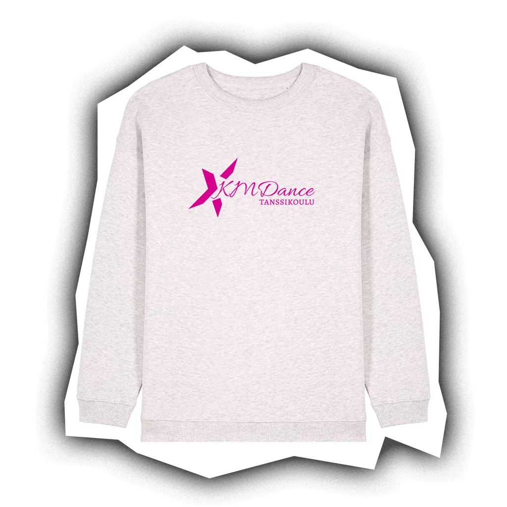 KMDance Oversized women's sweatshirt, Cool Grey