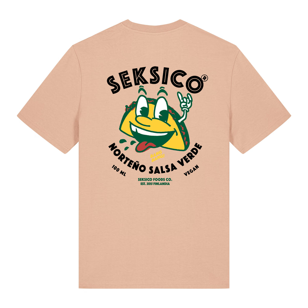 SEKSICO Norteno T-paita Peach
