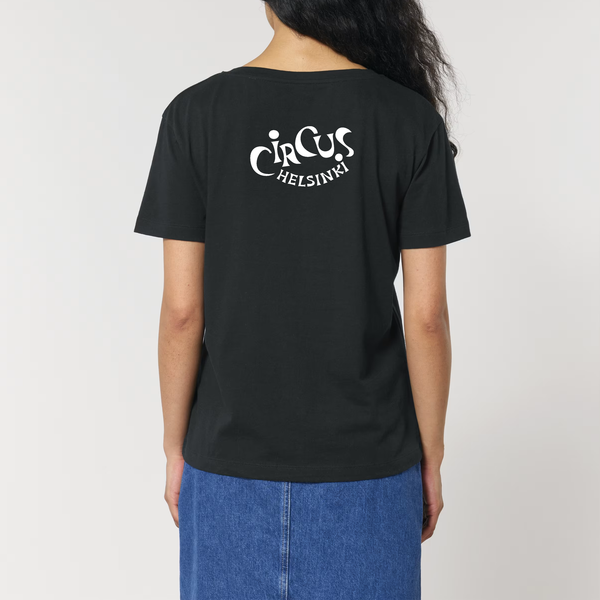 Circus Helsinki Adults Women T-Shirt, Black