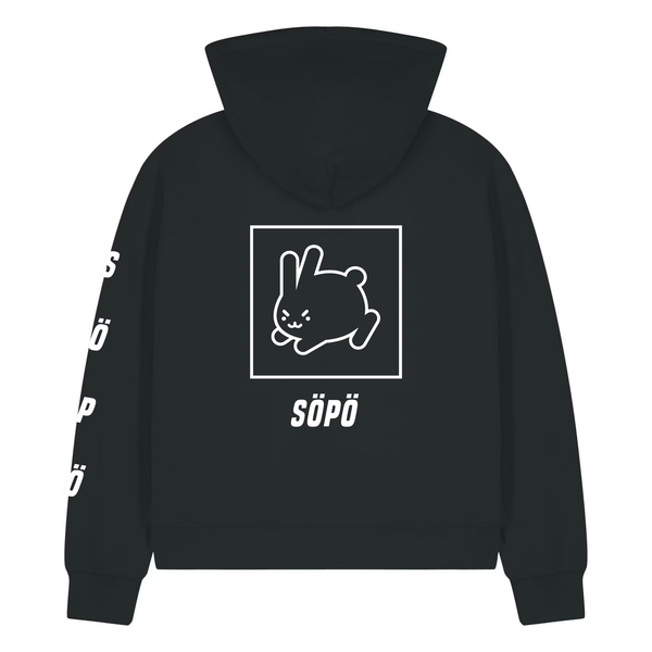 Namikolinx Söpö Zip Huppari, Musta