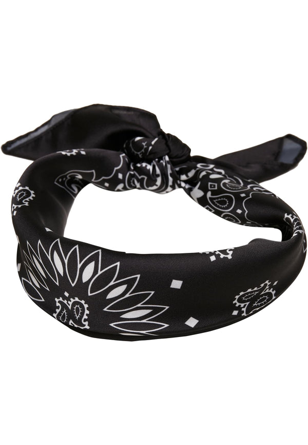 Satin Bandana 2-Pack, Red / Black