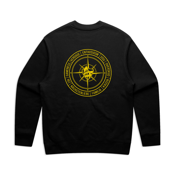 TFW Kompassi Crewneck, musta