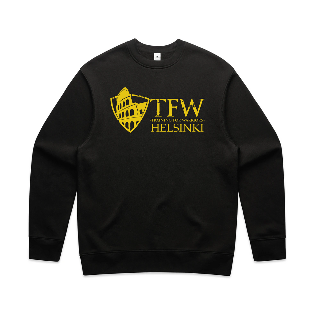 TFW Kompassi Crewneck, musta