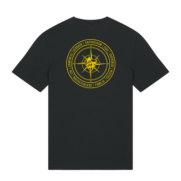 TFW Kompassi T-Shirt, musta