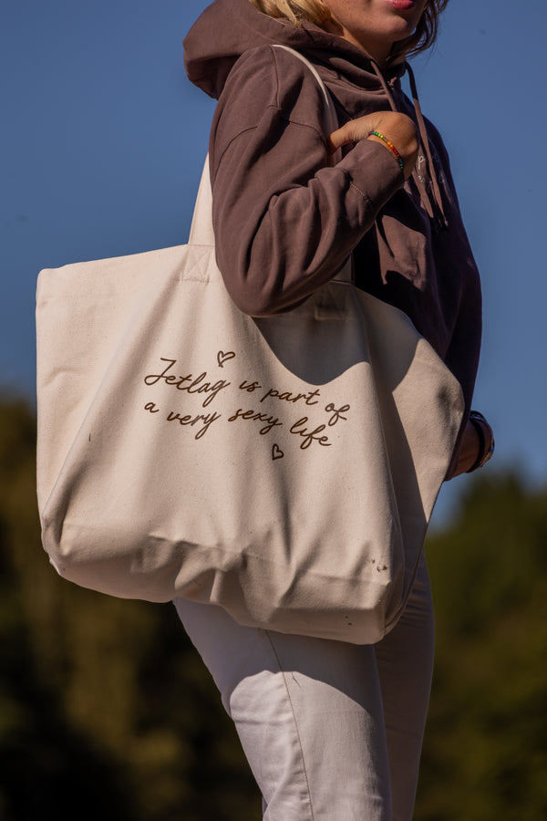 Matkamimmi Maxi Tote, Luonnonvalkoinen