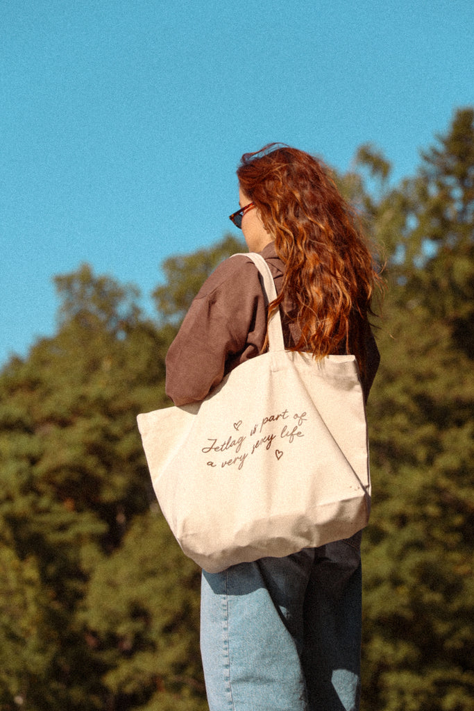 Matkamimmi Maxi Tote, Luonnonvalkoinen