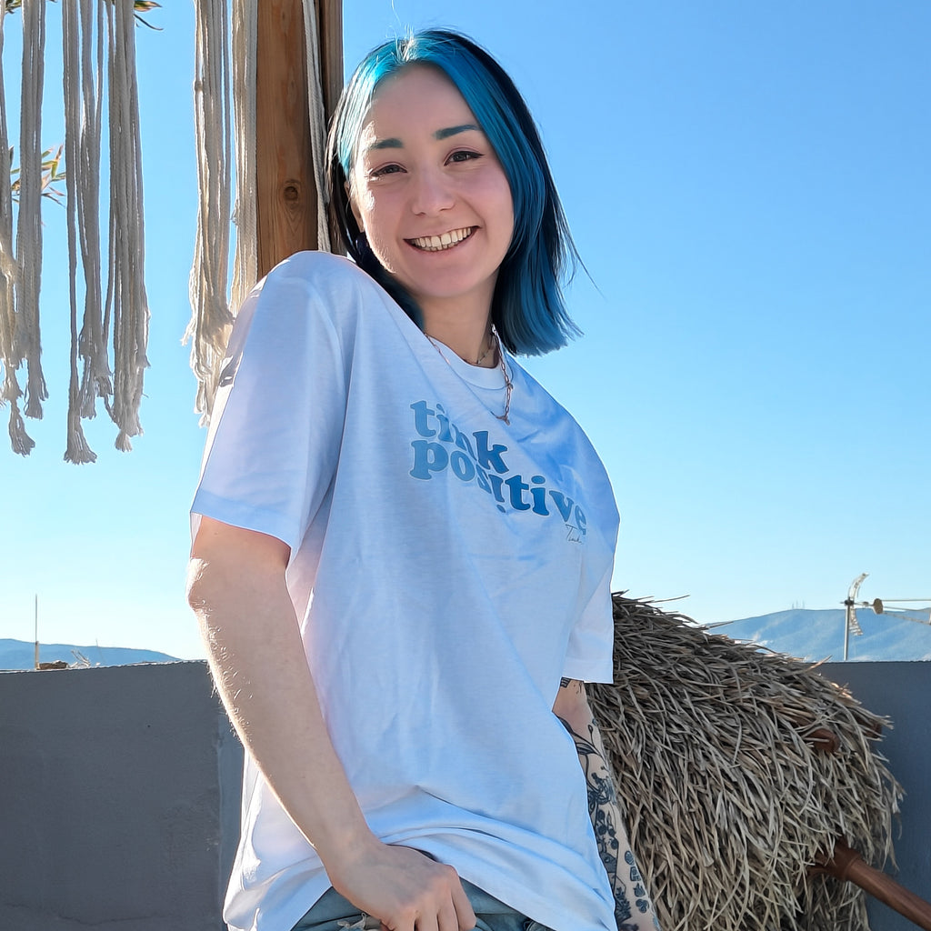 Tinkpositive T-paita, Valkoinen