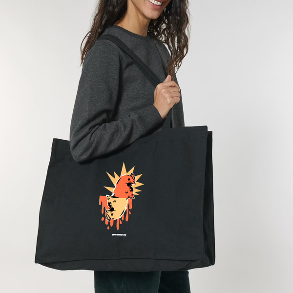 Animalia Iso Tote, Musta