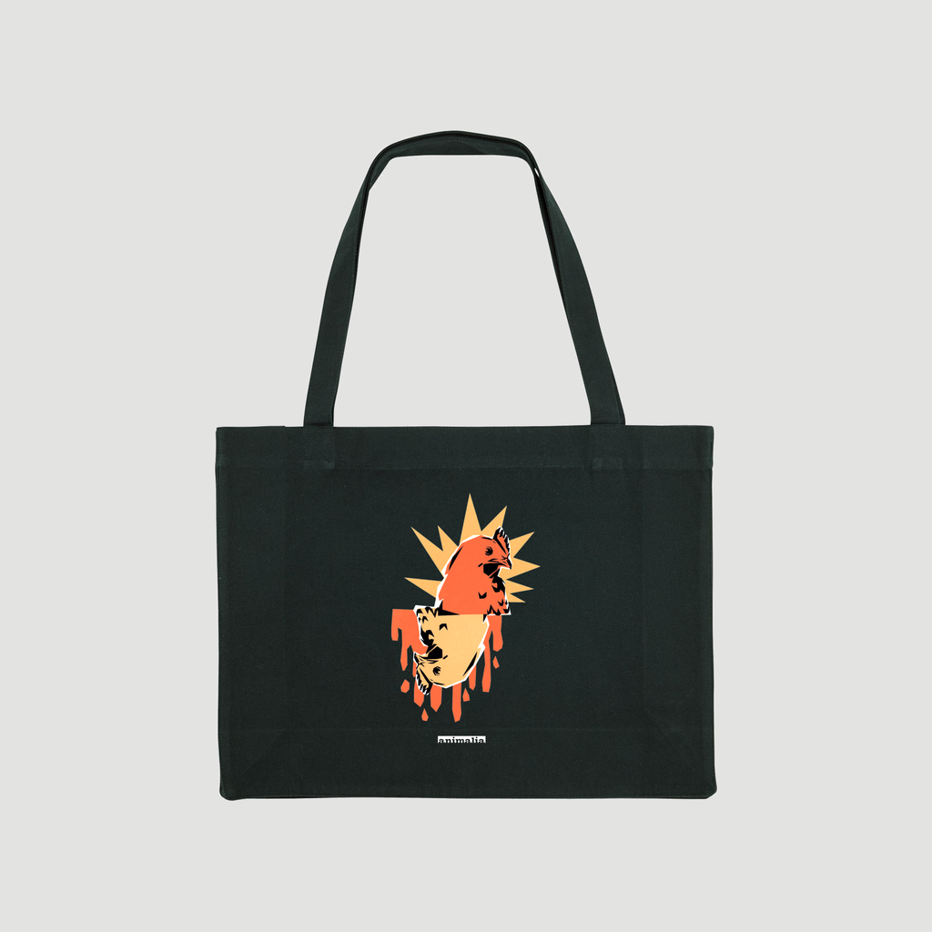 Animalia Iso Tote, Musta