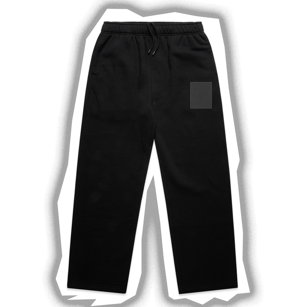 Relax Cuffless Joggers Omalla Printillä