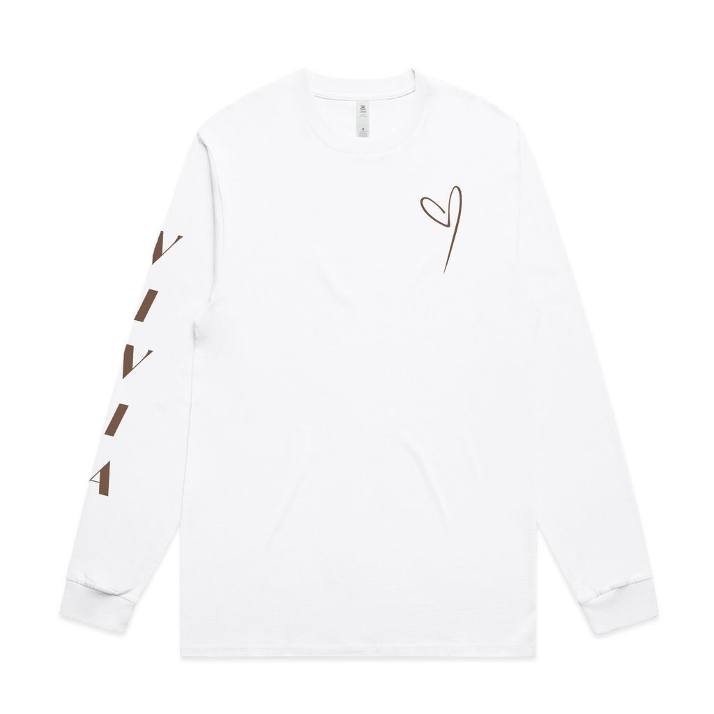 VIVIA L/S Tee, White