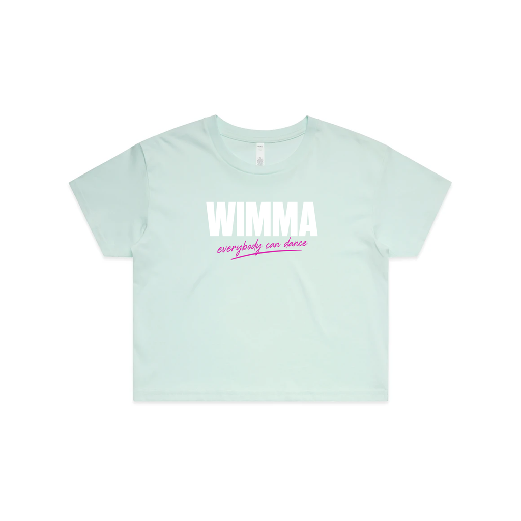 Wimma Naisten Cropped T-paita, useita värejä