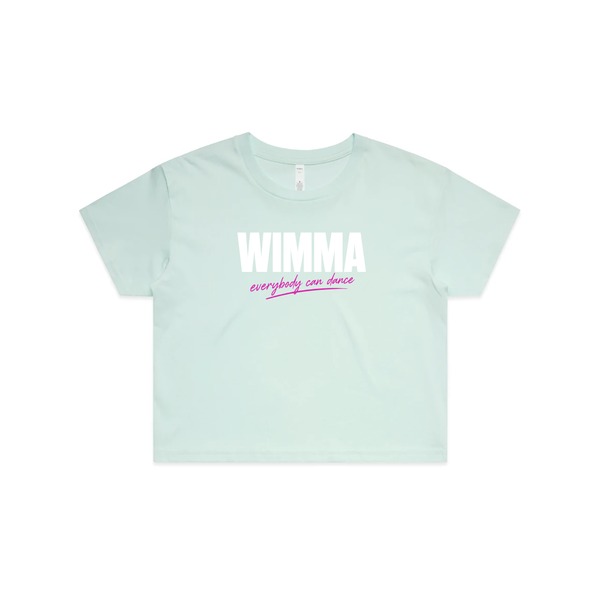 Wimma Naisten Cropped T-paita, useita värejä