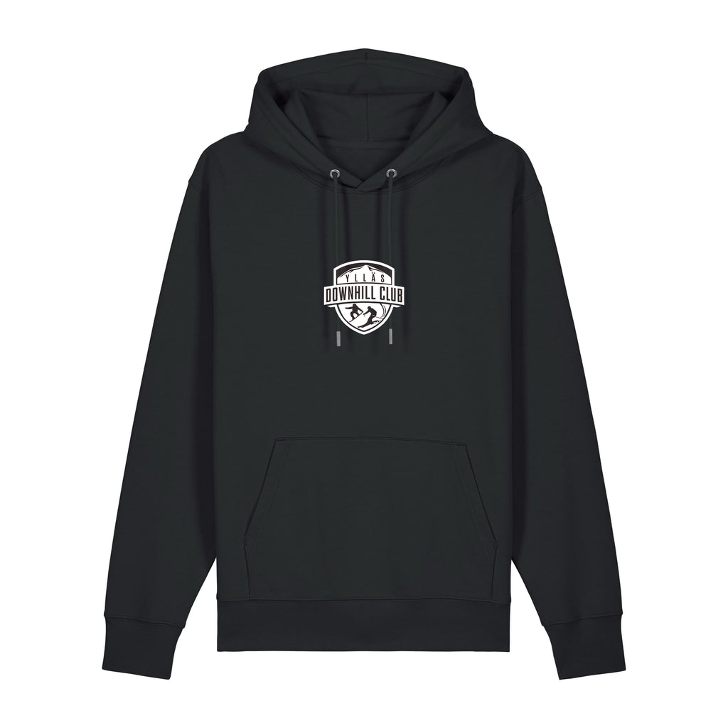 Ylläs Downhill Club Huppari, musta ja punainen