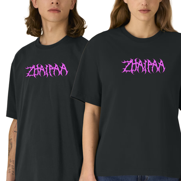 Zhaipaa Oversize Fit T-Shirt, Black