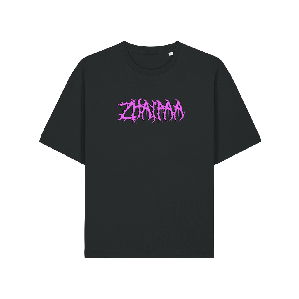 Zhaipaa Oversize Fit T-Shirt, Black