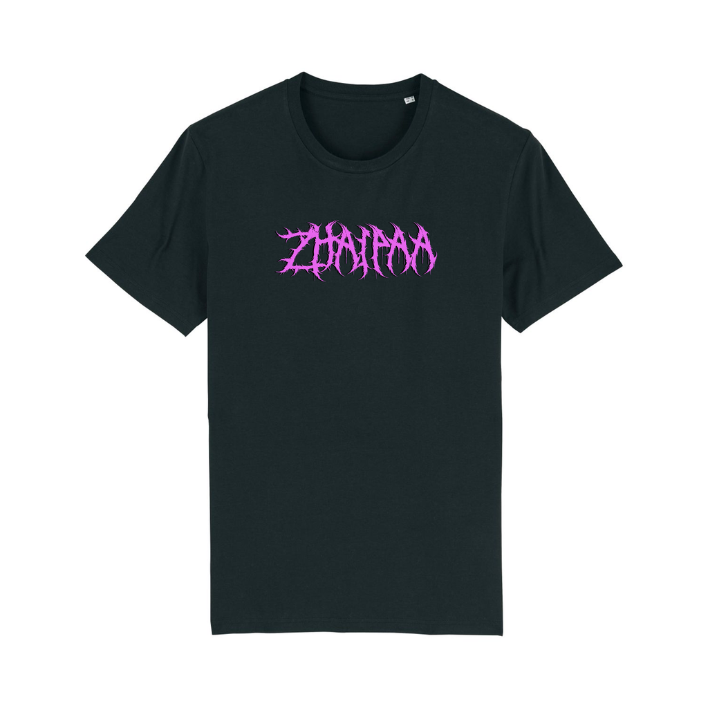Zhaipaa Regular Fit T-Shirt, Black
