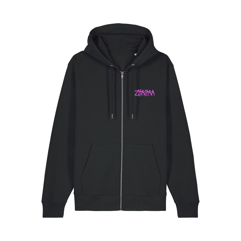 Zhaipaa Zip Fit Hoodie, Black